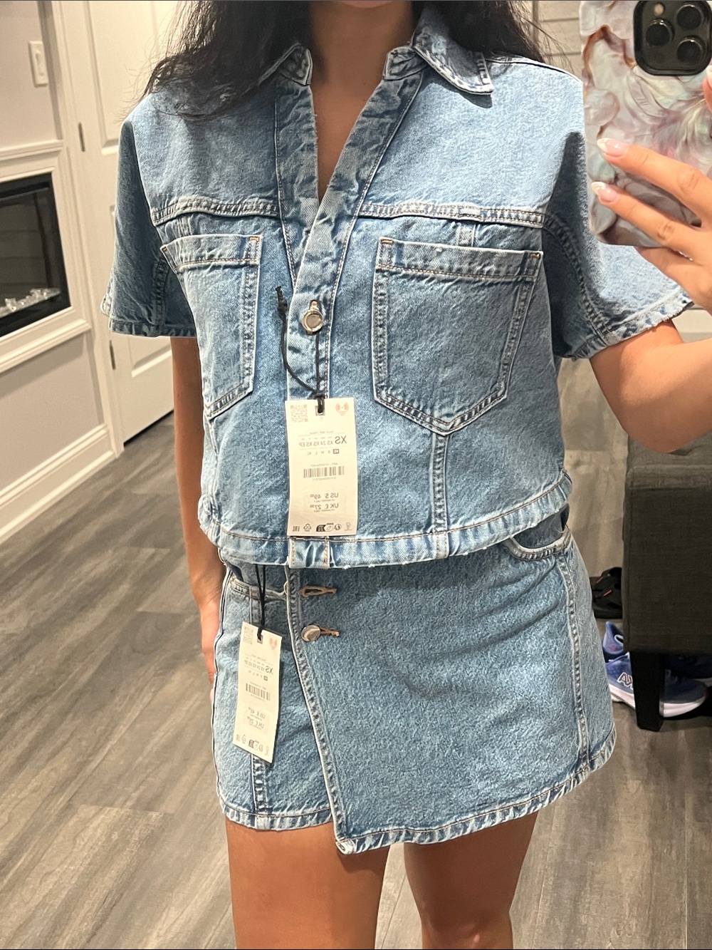 Zara denim set